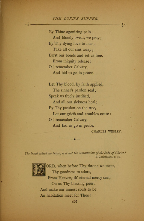 The Spirit of Praise: a collection of hymns old and new page 405