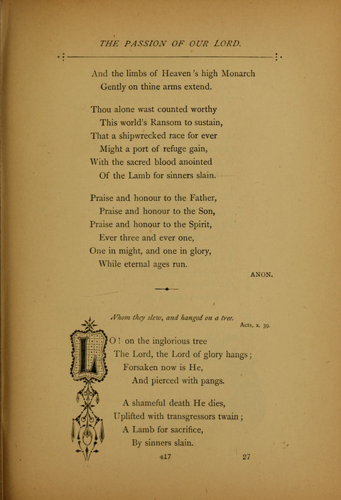 The Spirit of Praise: a collection of hymns old and new page 417