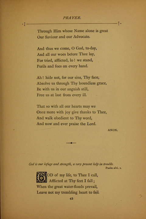 The Spirit of Praise: a collection of hymns old and new page 43