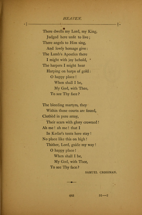 The Spirit of Praise: a collection of hymns old and new page 483