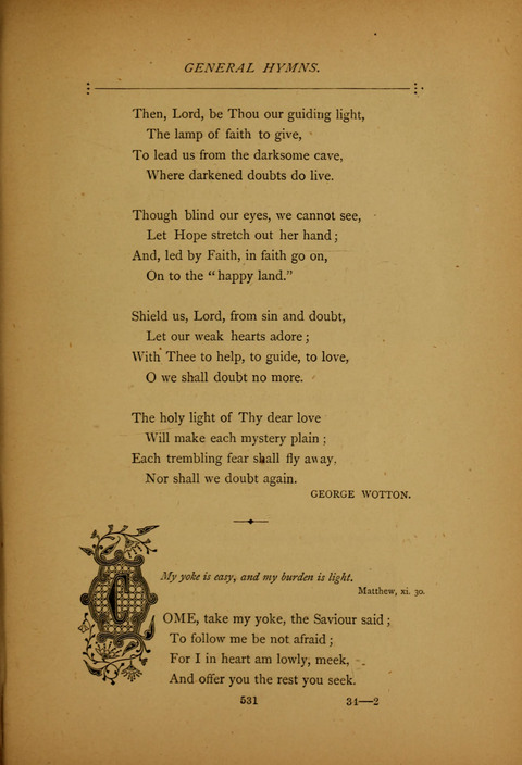 The Spirit of Praise: a collection of hymns old and new page 531