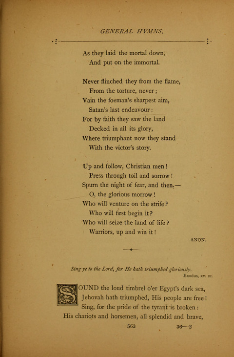 The Spirit of Praise: a collection of hymns old and new page 563