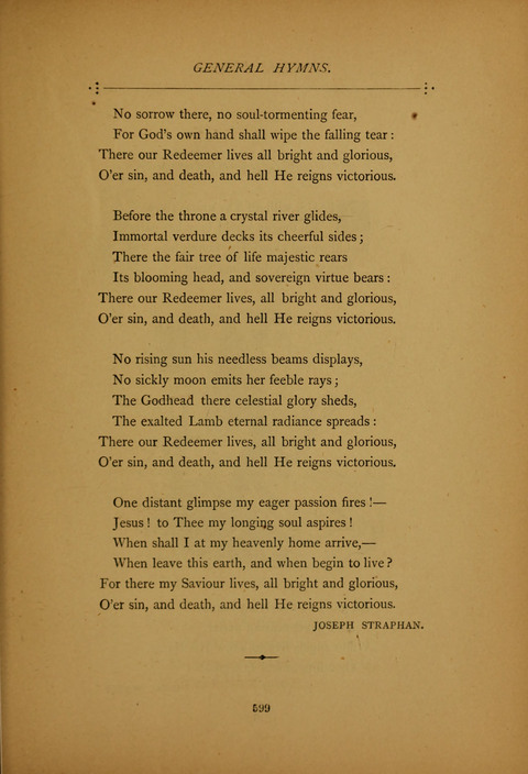 The Spirit of Praise: a collection of hymns old and new page 599