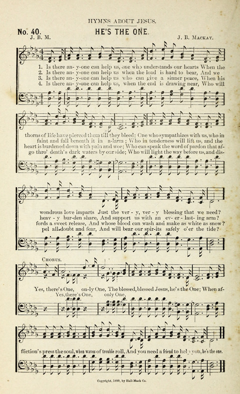 Songs of Praise and Consecration page 38