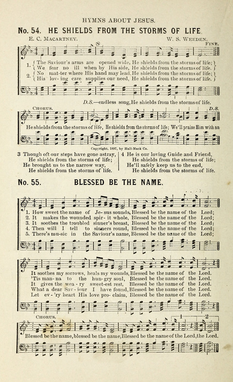 Songs of Praise and Consecration page 52