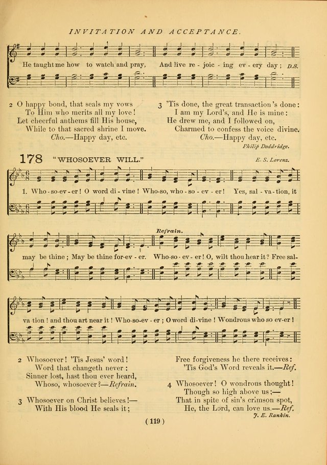 Songs of Praise and Prayer : for the Sunday School and Social Meeting page 114