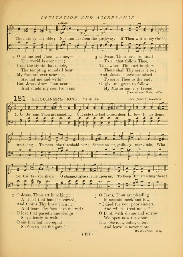 Songs of Praise and Prayer : for the Sunday School and Social Meeting page 116