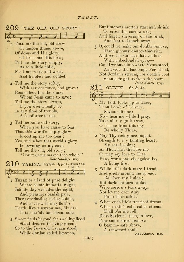 Songs of Praise and Prayer : for the Sunday School and Social Meeting page 132