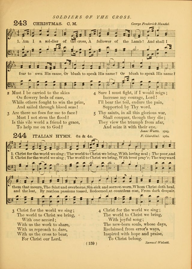 Songs of Praise and Prayer : for the Sunday School and Social Meeting page 154