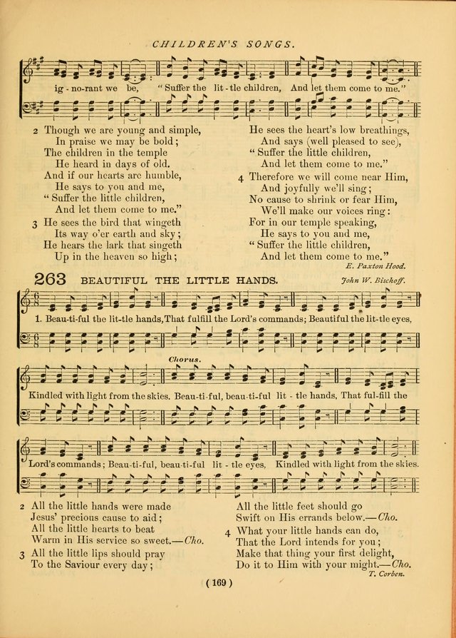 Songs of Praise and Prayer : for the Sunday School and Social Meeting page 164