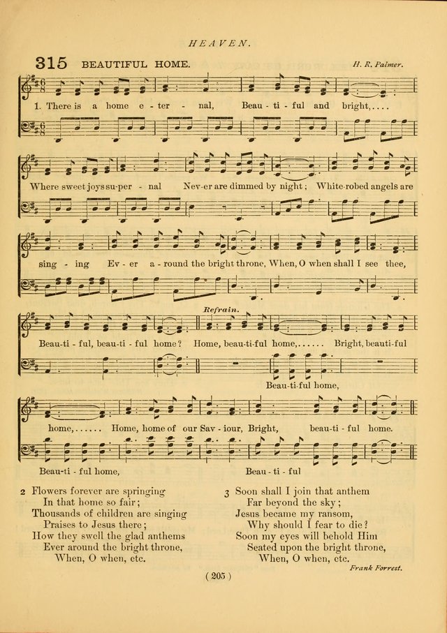 Songs of Praise and Prayer : for the Sunday School and Social Meeting page 200