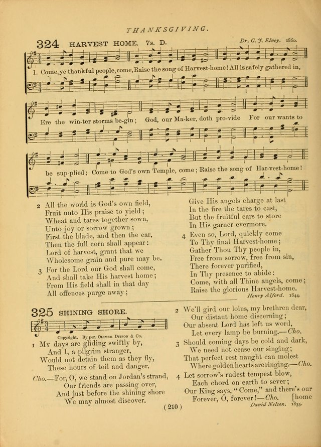 Songs of Praise and Prayer : for the Sunday School and Social Meeting page 205