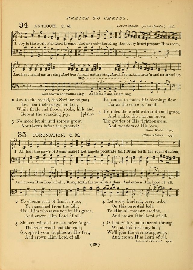 Songs of Praise and Prayer : for the Sunday School and Social Meeting page 25