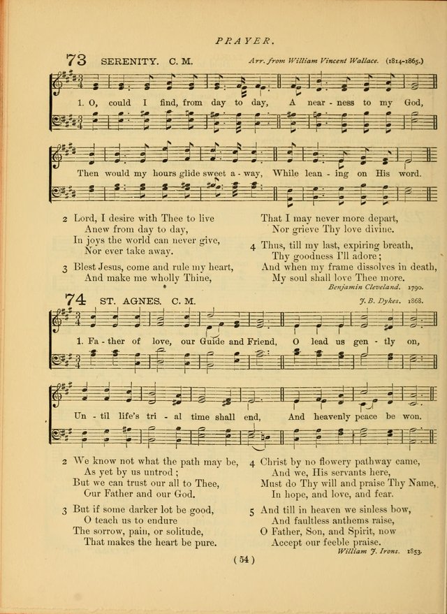 Songs of Praise and Prayer : for the Sunday School and Social Meeting page 49