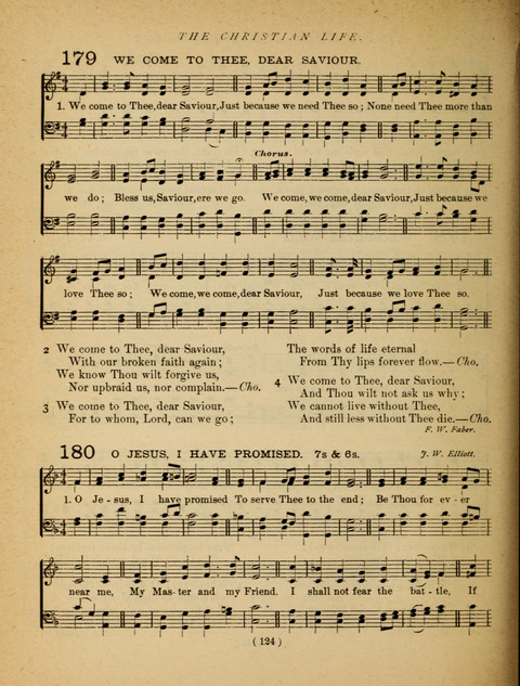 Songs of Praise and Prayer: for the Sunday-school and social meeting page 124