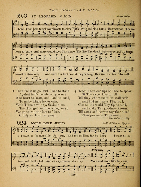 Songs of Praise and Prayer: for the Sunday-school and social meeting page 150