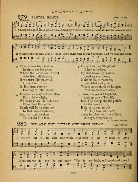 Songs of Praise and Prayer: for the Sunday-school and social meeting page 190