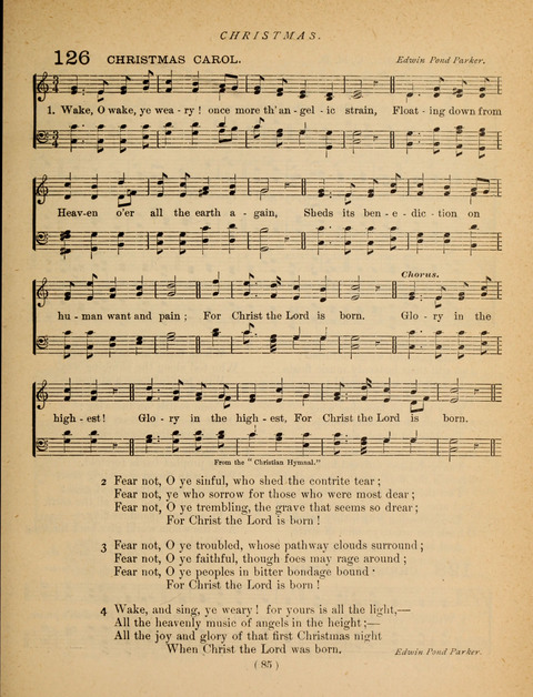 Songs of Praise and Prayer: for the Sunday-school and social meeting page 85