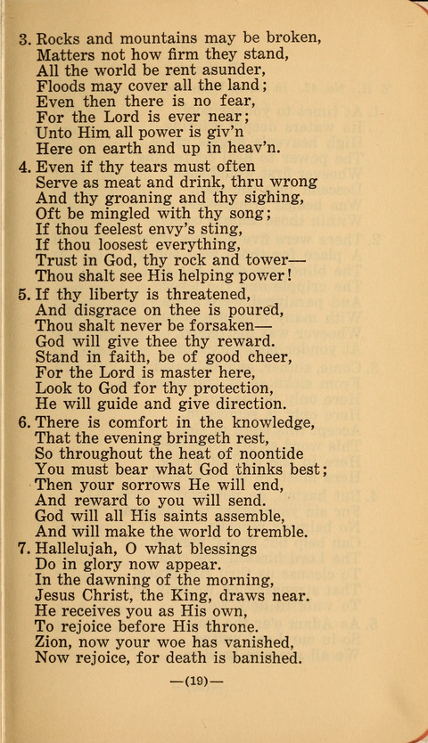 Songs of Prayer and Praise: a Collection of Sacred Songs Translated from the German page 13