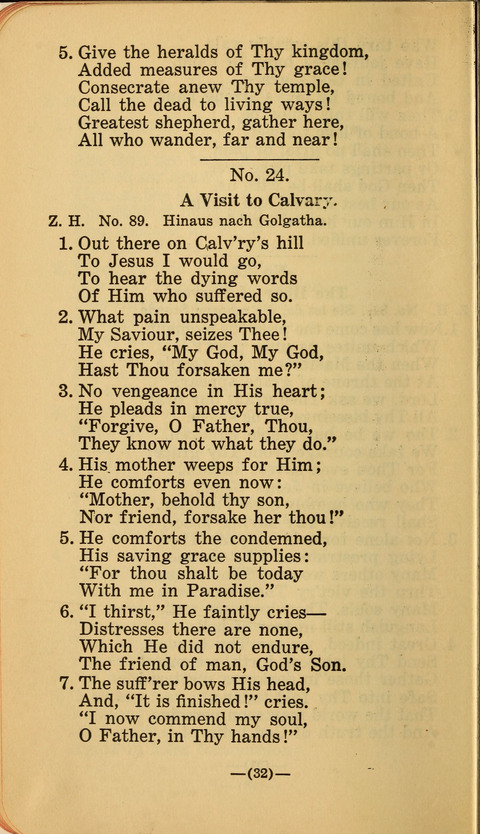 Songs of Prayer and Praise: a Collection of Sacred Songs Translated from the German page 26