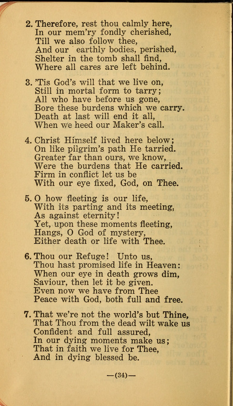 Songs of Prayer and Praise: a Collection of Sacred Songs Translated from the German page 28