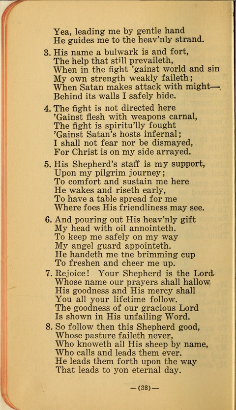 Songs of Prayer and Praise: a Collection of Sacred Songs Translated from the German page 32