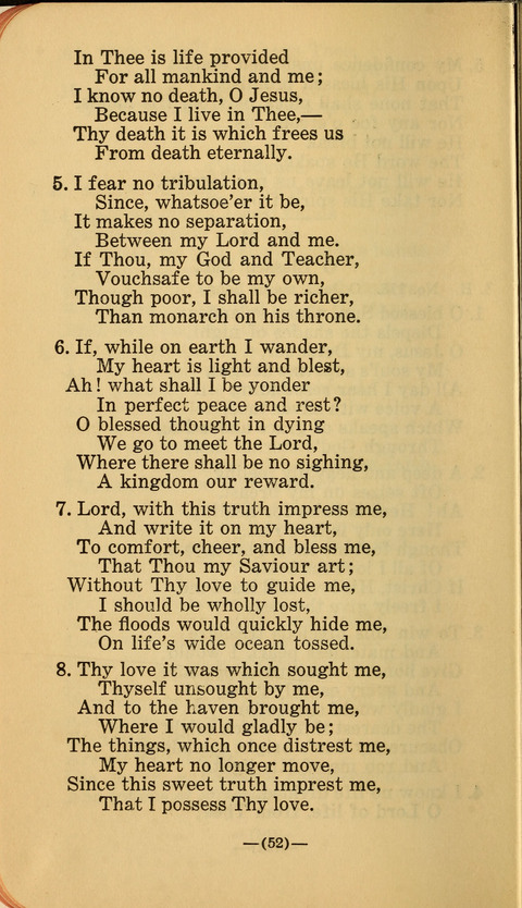 Songs of Prayer and Praise: a Collection of Sacred Songs Translated from the German page 46