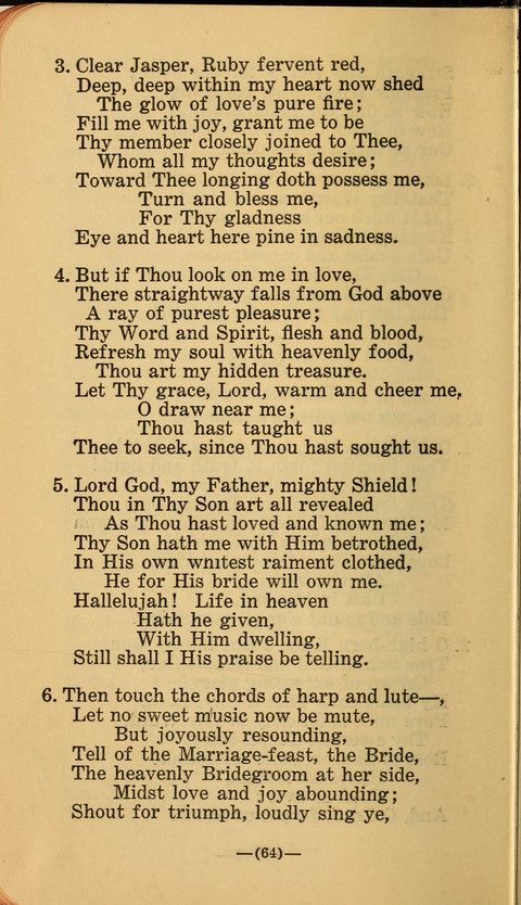 Songs of Prayer and Praise: a Collection of Sacred Songs Translated from the German page 58