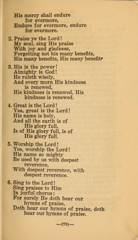 Songs of Prayer and Praise: a Collection of Sacred Songs Translated from the German page 69