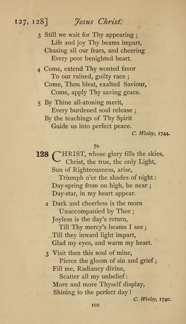 The Sacrifice of Praise. psalms, hymns, and spiritual songs designed for public worship and private devotion, with notes on the origin of hymns. page 102