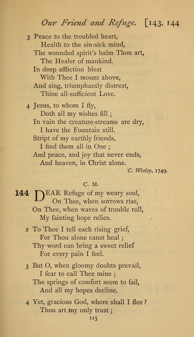 The Sacrifice of Praise. psalms, hymns, and spiritual songs designed for public worship and private devotion, with notes on the origin of hymns. page 115