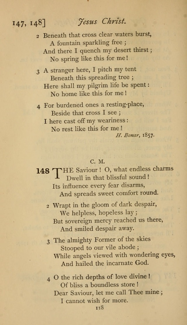 The Sacrifice of Praise. psalms, hymns, and spiritual songs designed for public worship and private devotion, with notes on the origin of hymns. page 118