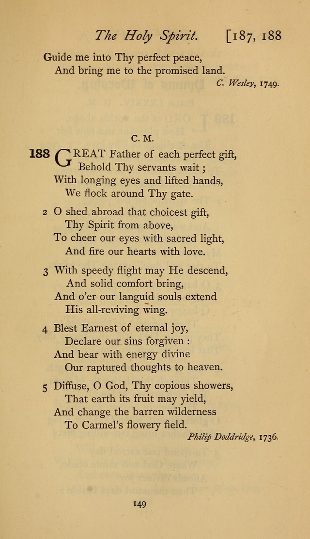 The Sacrifice of Praise. psalms, hymns, and spiritual songs designed for public worship and private devotion, with notes on the origin of hymns. page 149