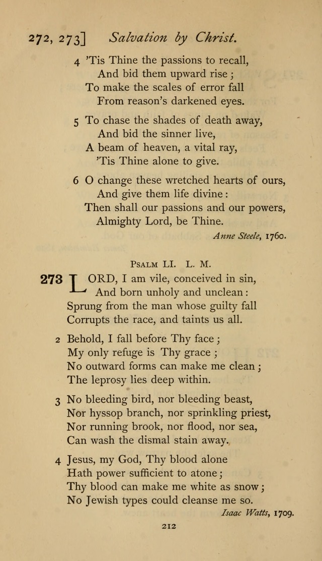 The Sacrifice of Praise. psalms, hymns, and spiritual songs designed for public worship and private devotion, with notes on the origin of hymns. page 212