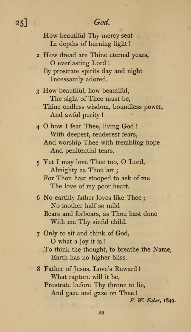 The Sacrifice of Praise. psalms, hymns, and spiritual songs designed for public worship and private devotion, with notes on the origin of hymns. page 22