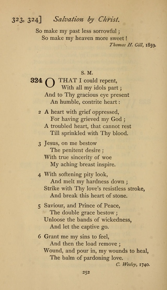 The Sacrifice of Praise. psalms, hymns, and spiritual songs designed for public worship and private devotion, with notes on the origin of hymns. page 252