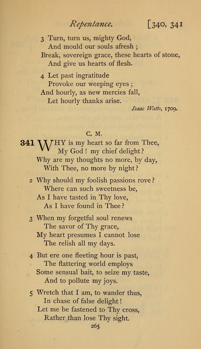 The Sacrifice of Praise. psalms, hymns, and spiritual songs designed for public worship and private devotion, with notes on the origin of hymns. page 265