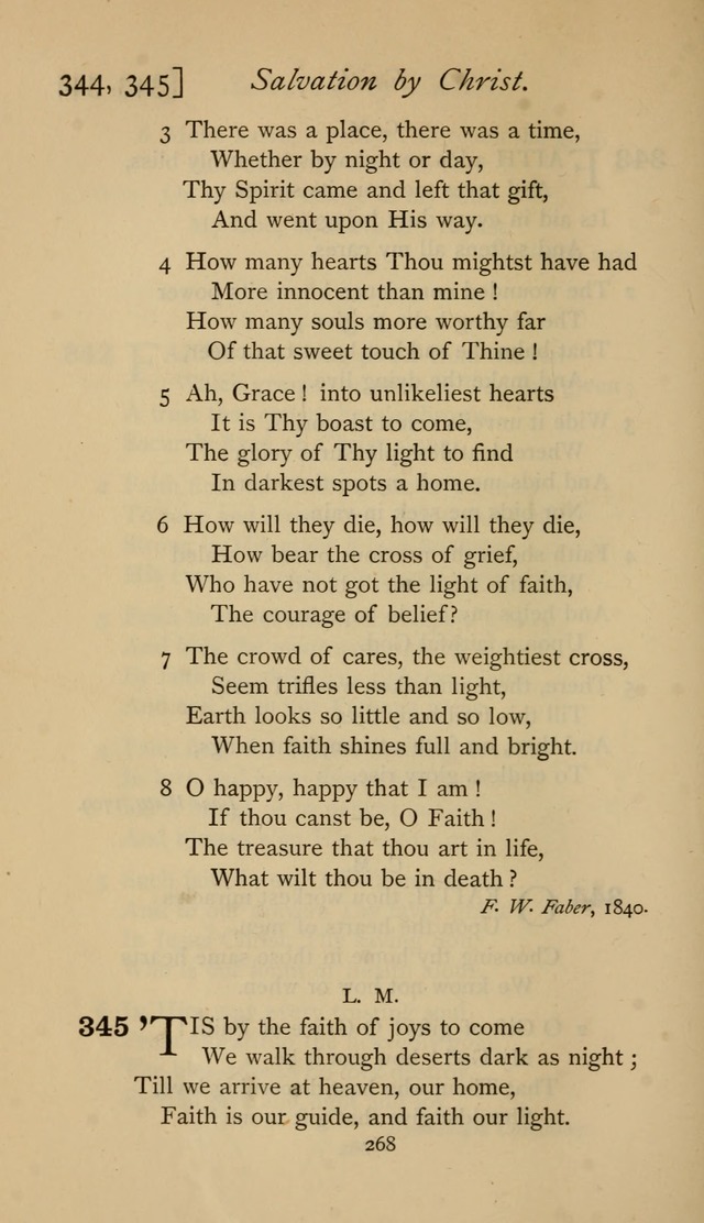 The Sacrifice of Praise. psalms, hymns, and spiritual songs designed for public worship and private devotion, with notes on the origin of hymns. page 268