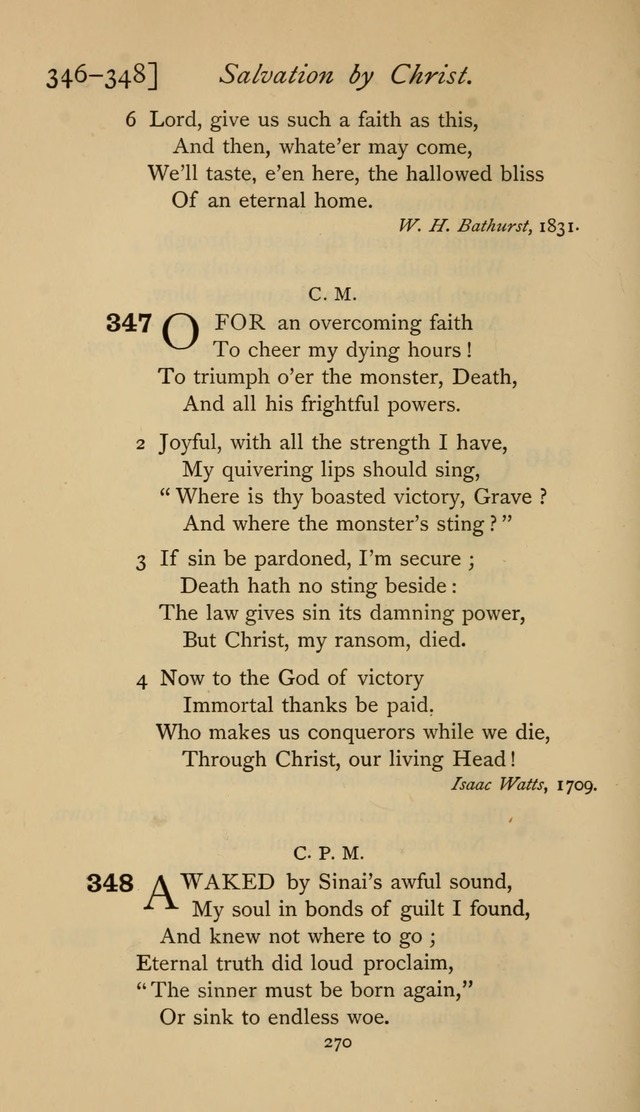 The Sacrifice of Praise. psalms, hymns, and spiritual songs designed for public worship and private devotion, with notes on the origin of hymns. page 270