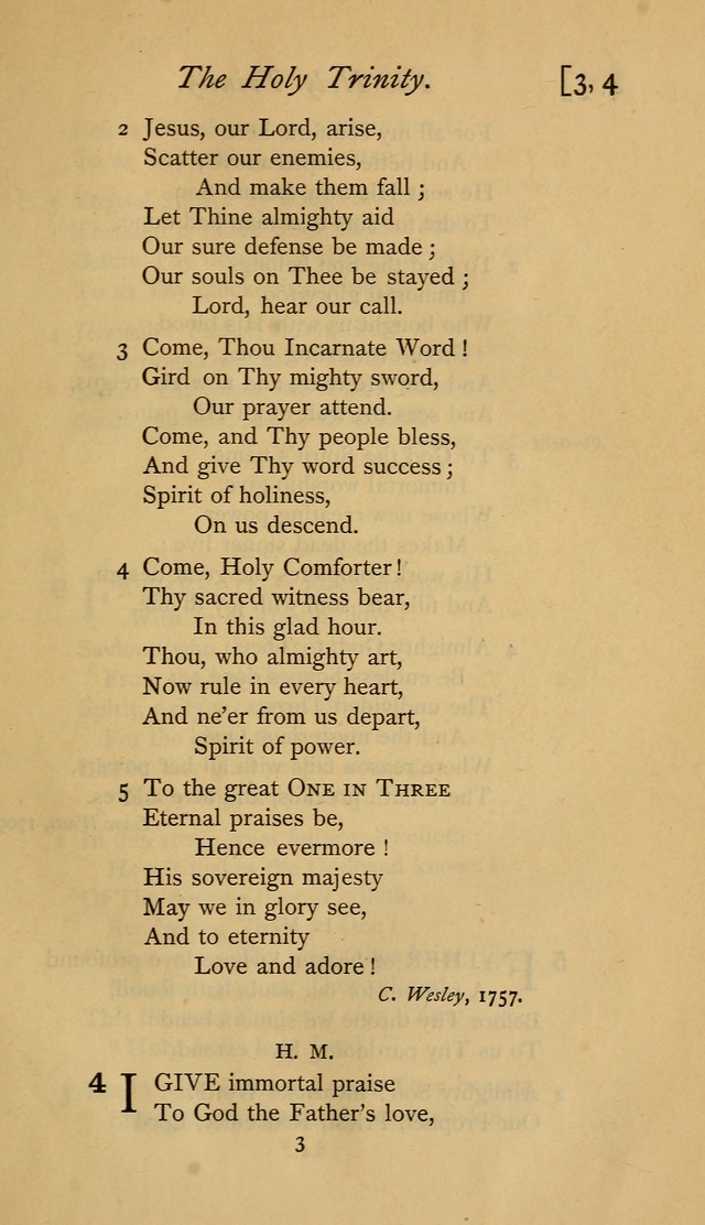 The Sacrifice of Praise. psalms, hymns, and spiritual songs designed for public worship and private devotion, with notes on the origin of hymns. page 3