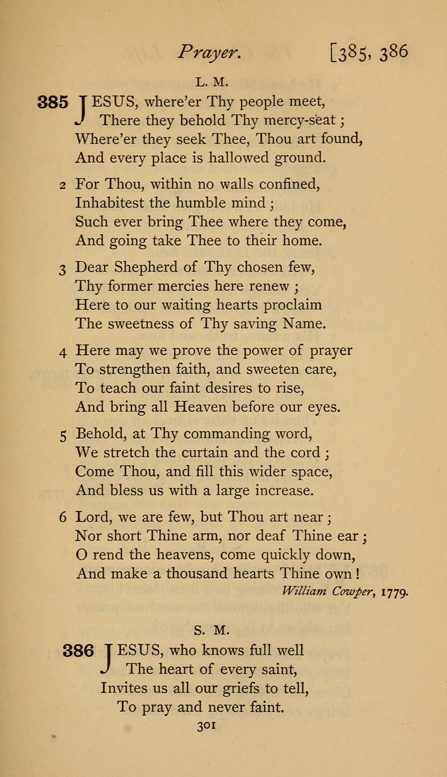 The Sacrifice of Praise. psalms, hymns, and spiritual songs designed for public worship and private devotion, with notes on the origin of hymns. page 301