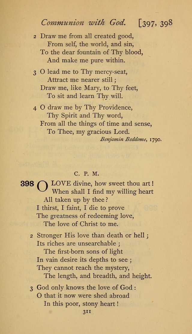 The Sacrifice of Praise. psalms, hymns, and spiritual songs designed for public worship and private devotion, with notes on the origin of hymns. page 311