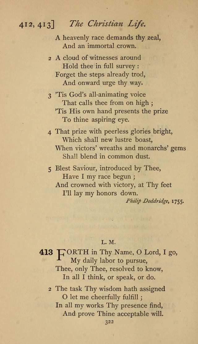 The Sacrifice of Praise. psalms, hymns, and spiritual songs designed for public worship and private devotion, with notes on the origin of hymns. page 322