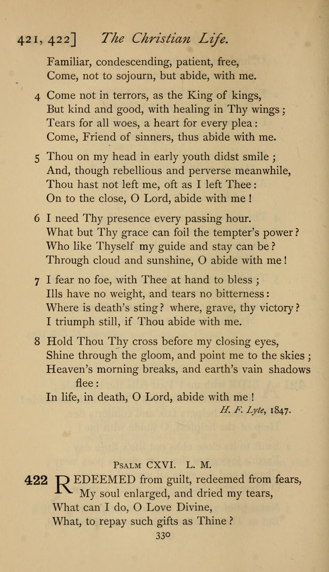 The Sacrifice of Praise. psalms, hymns, and spiritual songs designed for public worship and private devotion, with notes on the origin of hymns. page 330