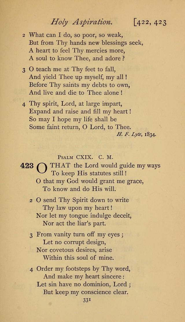 The Sacrifice of Praise. psalms, hymns, and spiritual songs designed for public worship and private devotion, with notes on the origin of hymns. page 331