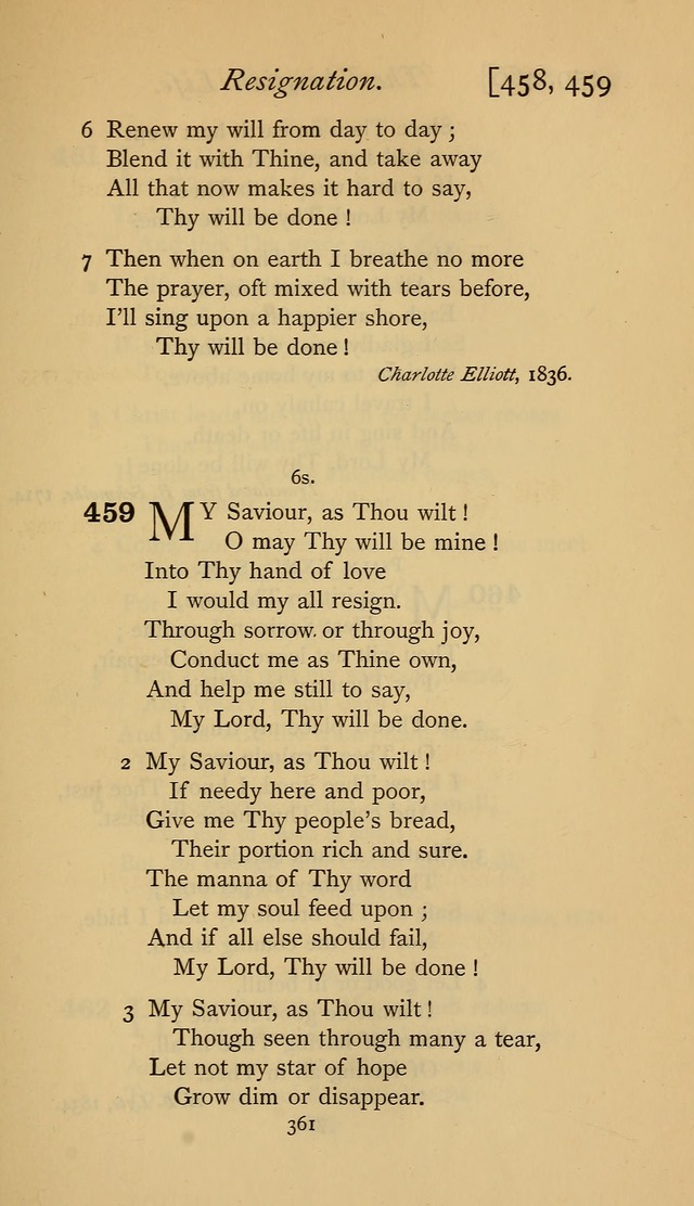 The Sacrifice of Praise. psalms, hymns, and spiritual songs designed for public worship and private devotion, with notes on the origin of hymns. page 361