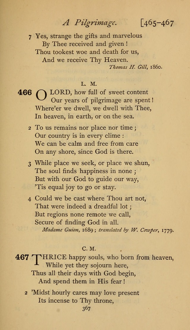 The Sacrifice of Praise. psalms, hymns, and spiritual songs designed for public worship and private devotion, with notes on the origin of hymns. page 367