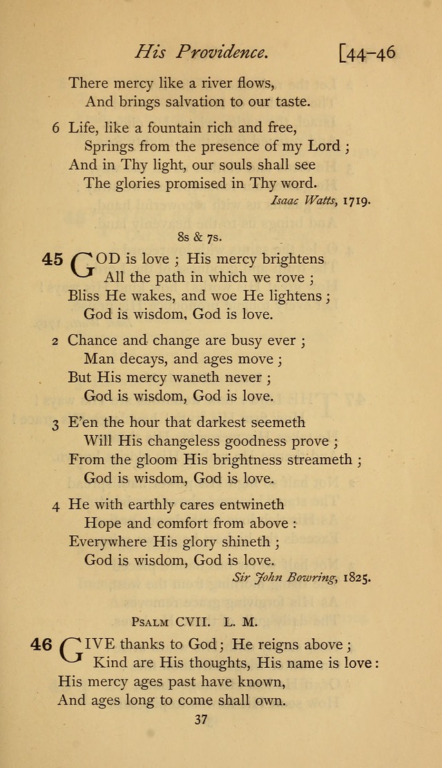 The Sacrifice of Praise. psalms, hymns, and spiritual songs designed for public worship and private devotion, with notes on the origin of hymns. page 37