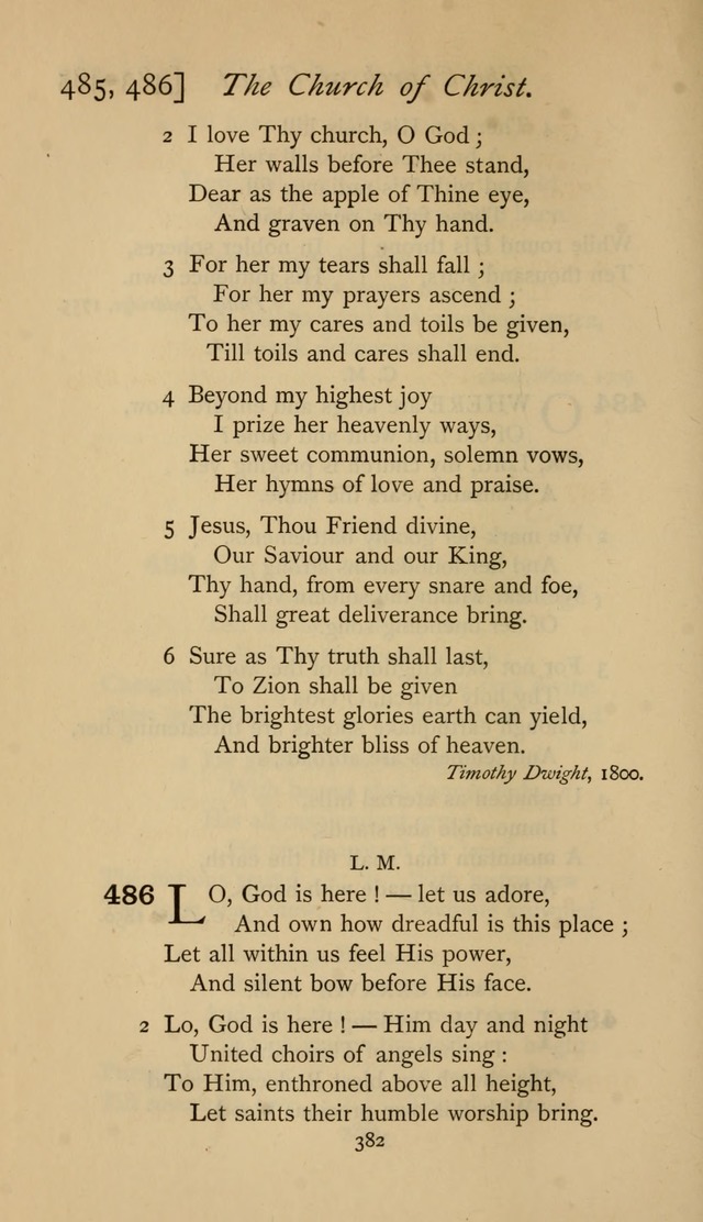 The Sacrifice of Praise. psalms, hymns, and spiritual songs designed for public worship and private devotion, with notes on the origin of hymns. page 382