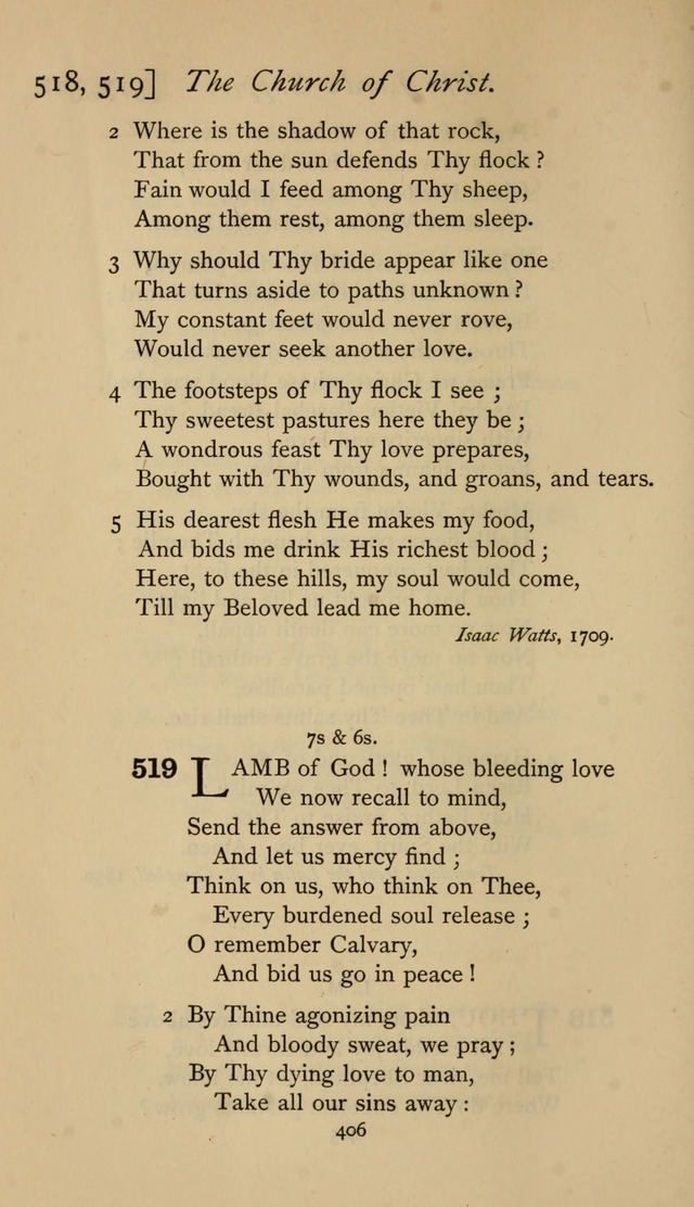 The Sacrifice of Praise. psalms, hymns, and spiritual songs designed for public worship and private devotion, with notes on the origin of hymns. page 406